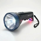 Evolight Rechargeable Led Flashlight With Built-in Power Bank Black & Navy New. Price: $25.99.