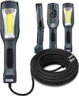 Portable Corded Work Light With Outlet In Handle, Cob Led, 1600 Lumen 15FT New. Price: $59.59.