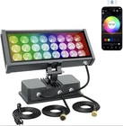 Atcd Lighting Outdoor Rgb Led Flood Bluetooth App Control Waterproof New. Price: $195.00.