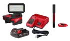 Milwaukee 2359-21PEN Kit 2359-20, 2105 Penlight, 2.0AH Battery, Charger New. Price: $119.00.