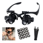 Mlogiroa Head Mount Magnifying Glass With Led Light, Jewelers Loupe Magnifier... New. Price: $29.20.