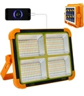 Solar Portable Camping Light With Stand, 100W 12000MAH Battery Rechargeable New. Price: $24.98.