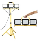 22500 Lumen Work Lights With Stand, Three Head Led 15FT Power Cord New. Price: $61.88.