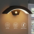 Yansun 1-LIGHT Black Arc Modern Motion Sensing Led Lantern Wall Sconce New. Price: $42.00.