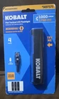 Kobalt Flat Tactical Led Flashligh #5697575 1000-1750 Lumen 4 Modes Rechargeable New. Price: $40.00.