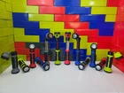 Mobilepower Led Flashlight Charcoal Red Green Blue Work Hazzard Flashing New. Price: $49.95.