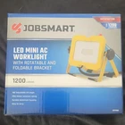 Jobsmart Led Worklight 1200 Lumens With Rotatable And Foldable Bracket. New. Price: $19.99.