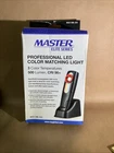 Master Elite Led Color Paint Matching Light, 500 Lumen, 3 Temperatures, New Nob Open. Price: $65.00.