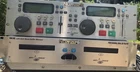 Tested Numark CDN-34S Dj Professional Dual Player + Controller Wire 1 Work Used. Price: $81.95.