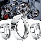 Motorcycle Lights Kit, 7" Headlight & 4.5'' Fog Visor Trim Ring, C... New. Price: $100.78.