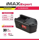 18V 2AH Nicd Battery For Milwaukee 48-11-2230, 48-11-2200, 48-11-2232 New. Price: $36.99.