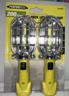 (2) New Small Battery Operated Work Lights 200 Lumens Magnetic Base Swivel Hook. Price: $15.40.