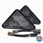 AGP.1978 Led Headlight Assembly Left Right Triangle Work Replaces New. Price: $95.57.