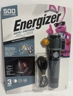 Energizer Safety Auto Flashlight Rechargeable 500 Lumen Multi Use Magnetic New. Price: $18.99.