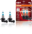 Osram Night Breaker Laser HB4 Halogen Headlight Fog Bulbs 9006NL Pack Of 2 New. Price: $32.00.