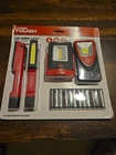 Hyper Tough Led Work 4 Pack (2 Pen Lights/ 1 Magnetic Base/ Ext Hook New. Price: $14.00.