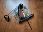Ace 5.5" 60W Clamp Light With Shade 1CB-003-006FBR Open. Price: $14.00.