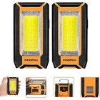 Innofox 2-PACK Led Rechargeable Magnetic Work Light Portable, Sunset Orange New. Price: $62.99.