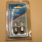 Makita A-90233 Replacement Bulbs For Rechargeable Flashlight New. Price: $9.50.