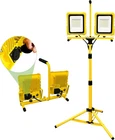 25000 Lumen Work Lights With Stand, Dual Head Led Usb & Socket, New. Price: $108.99.