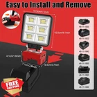 T-sunicem Led Work Light For Milwaukee 18V Battery, 5200LM New. Price: $27.99.