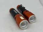 2-PACK Klein Tools 56412 Rechargeable Led 2-IN-1 Work / Flashlight Used. Price: $43.00.