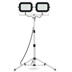 Ufond 20000 Lumen Work Lights With Stand, 200W Dual Head Led Light, Wate... New. Price: $110.10.