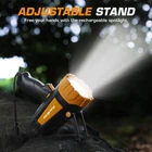Everbrite 500LM Rechargeable Spotlight Worklight Led Flashlight Adjustable Stand New. Price: $17.99.