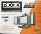 Ridgid GEN5X 18V Hybrid Folding Panel Light ( Tool Only ) New. Price: $149.00.