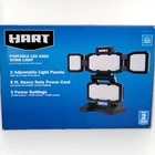 Hart Fsi 90-1253-10K Portable 4-PANEL Plug-in Led Work Light, Adjustable New. Price: $56.99.
