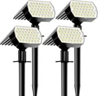 Solar Spot Lights Outdoor - 74 Led 3 Lighting Modes Waterproof 4PK New. Price: $34.99.