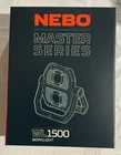 Nebo Master Series WL1500 Work Light Lumens 8 Modes Rechargeable New. Price: $45.00.