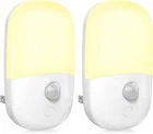 Maz-tek Plug In Motion Sensor Dimmable Night Light, Soft Warm 2 Pack, White New. Price: $15.35.