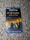 Dorcy 6-VOLT/4D-4.8-VOLT, 0.75A Bayonet Base Krypton Replacement Bulb (41-1663), New. Price: $10.99.