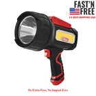 Hyper Tough 1800 Lumens Led Spotlight, Power Bank Function, IP67 Waterproof New. Price: $35.17.