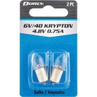 Dorcy Active Series Krypton 4.8V Flashlight Bulb (2-PACK) 41-1663 New. Price: $10.36.