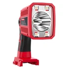 18W Flashlight Tool For M18 18V Milwaukee Battery, 1250LM Floodlight New. Price: $54.52.