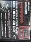 New Saber Ii Professional Rechargeable Multi-head Led Light Kit Atd Tools 80300. Price: $69.99.