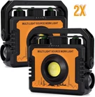2X Usb Rechargeable Cob Led Work Lamp Floodlight Camping Emergency Torch New. Price: $18.55.